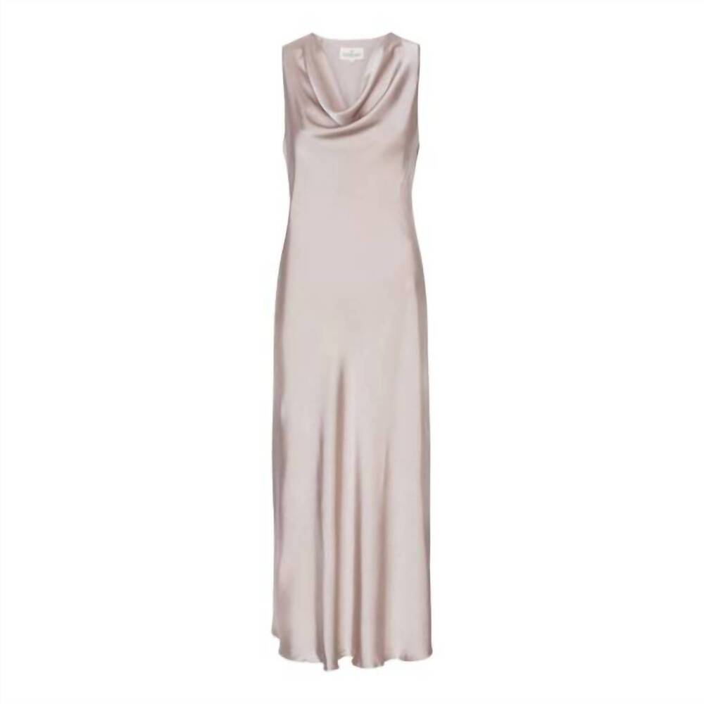 NEW KARMAMIA women's flow dress in semi rich blush